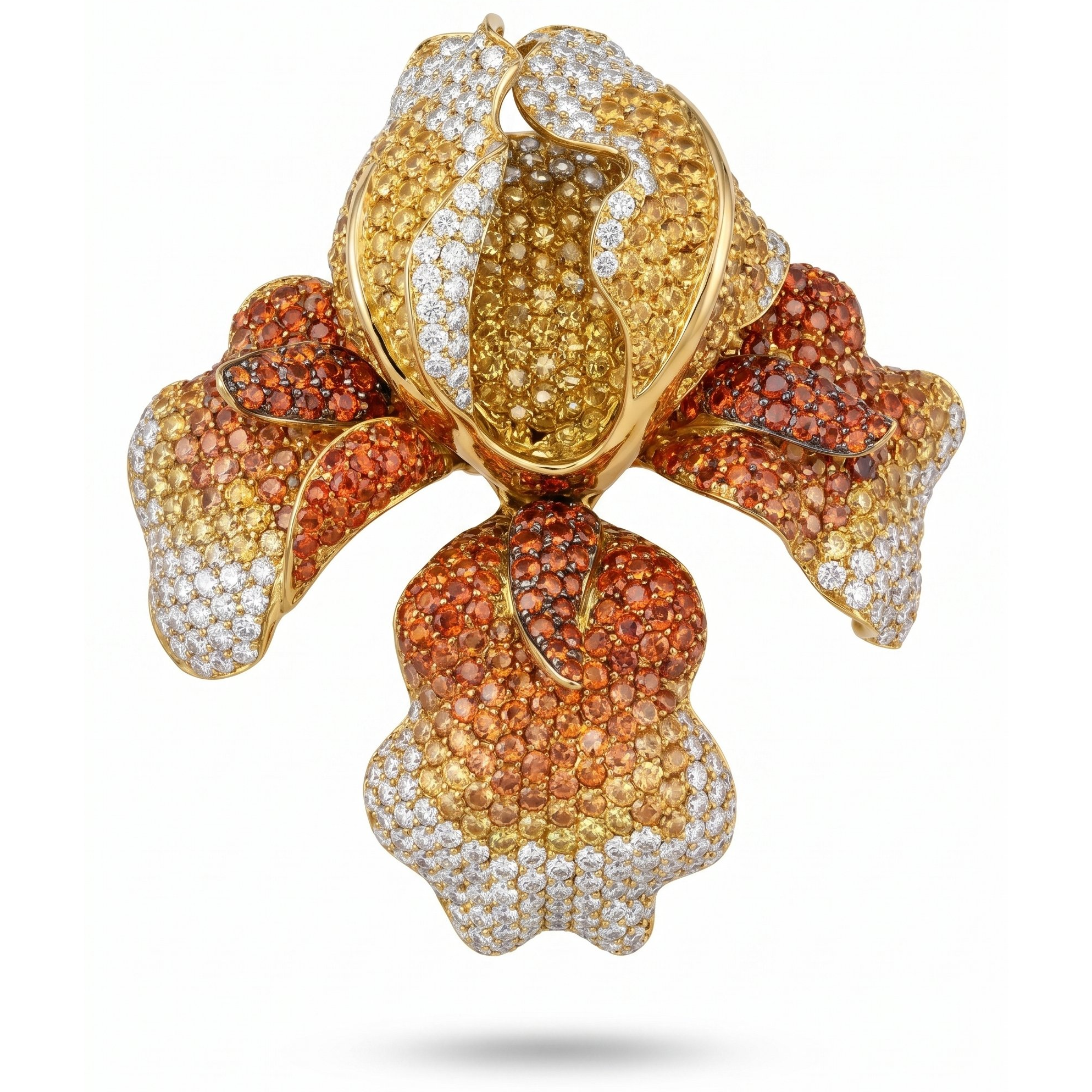 Donati · Orchidea brooch, high jewellery