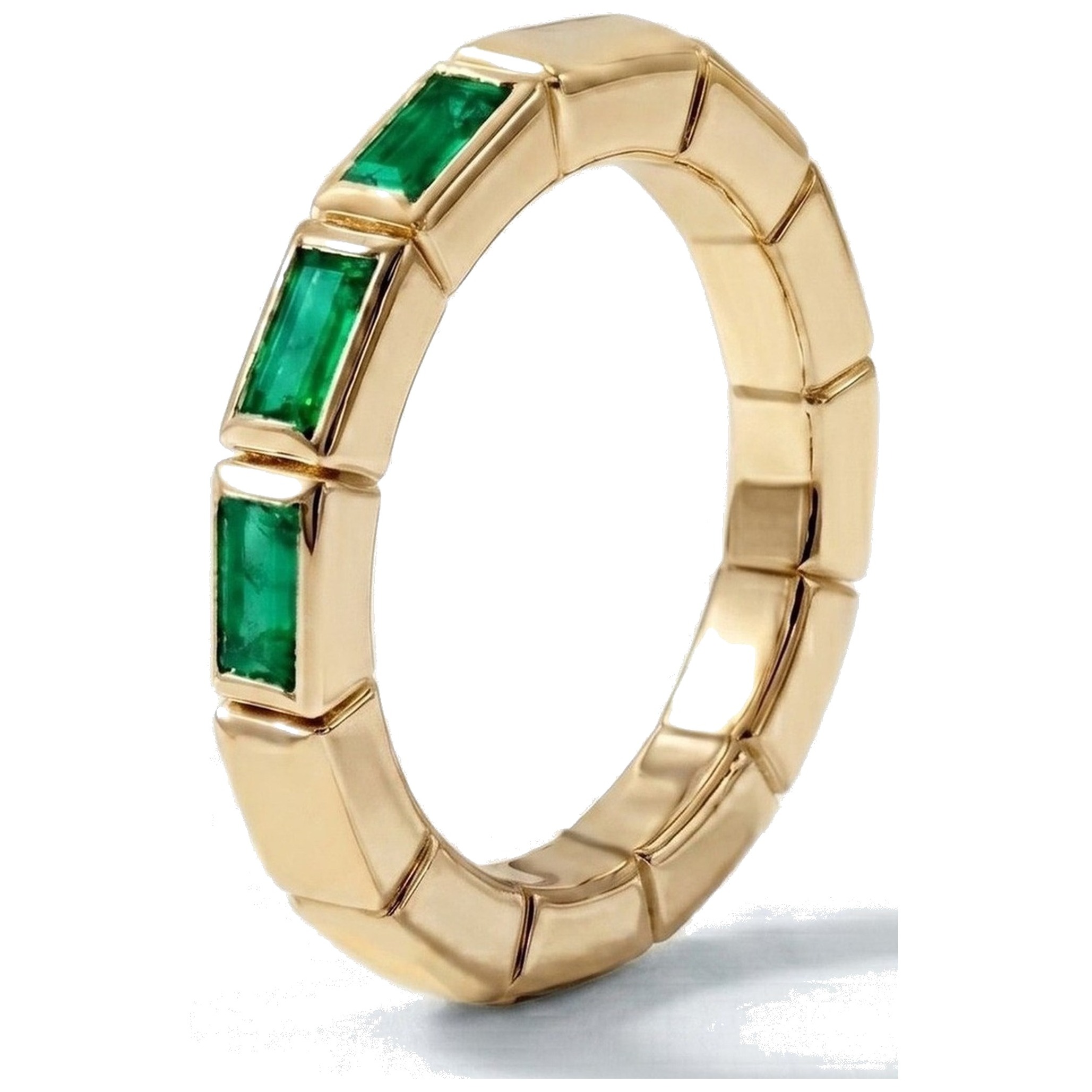 Eternity Trio · YG emerald