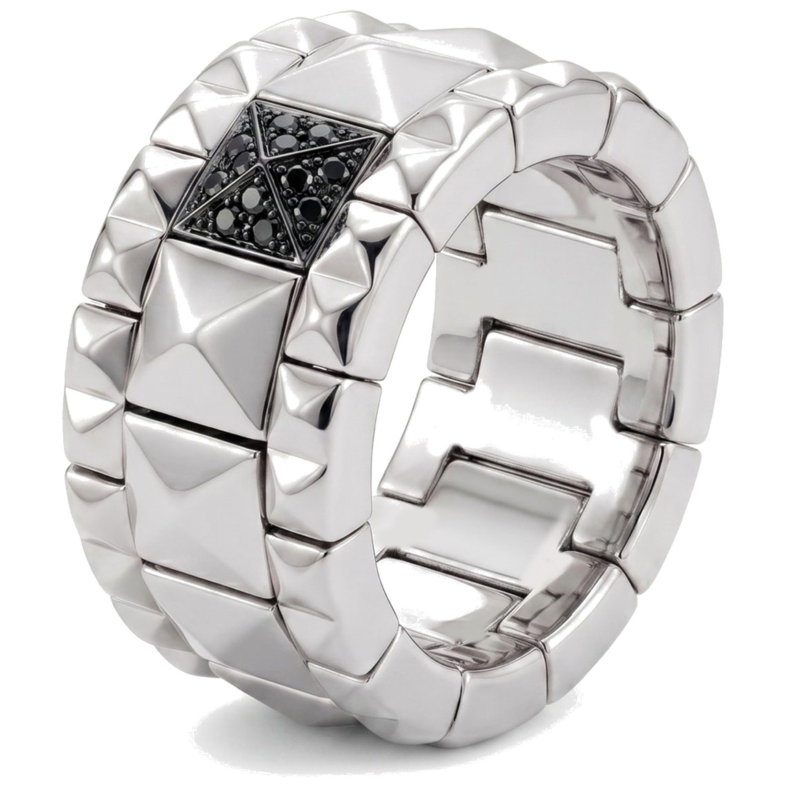 Pyramid Wide · WG pavé nero
