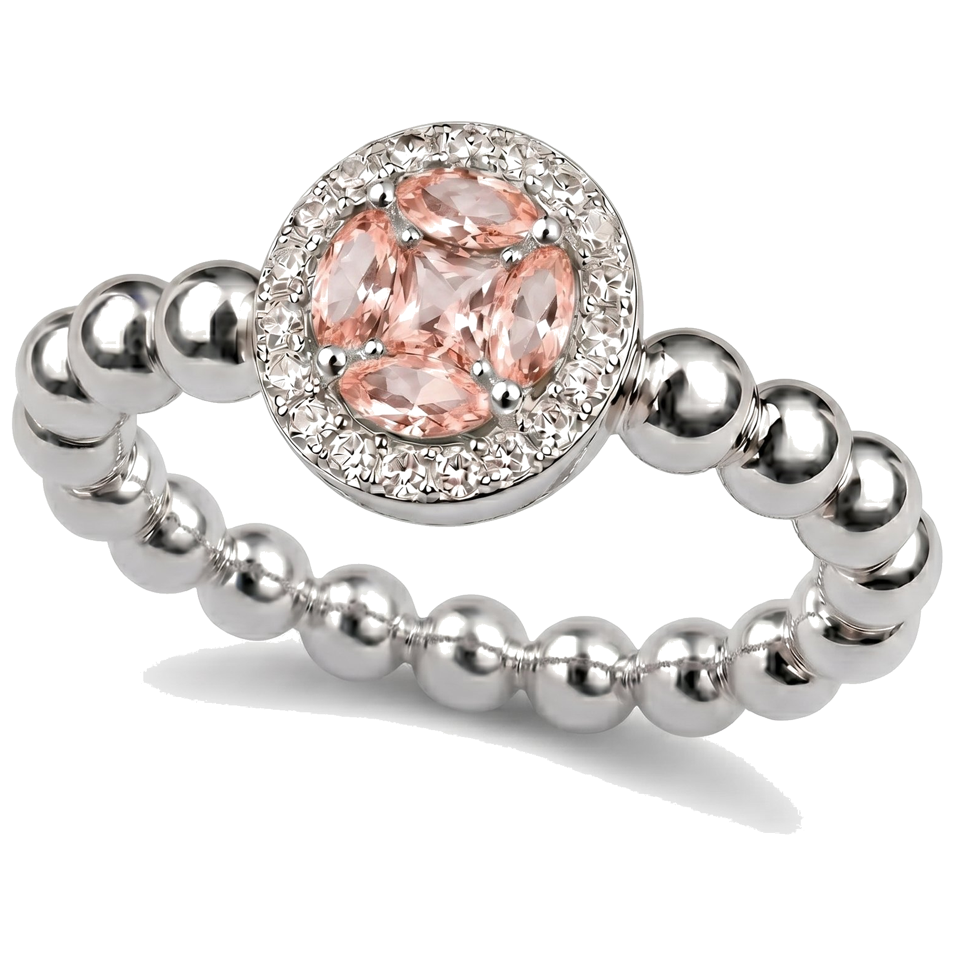 Harmony · White gold + morganite